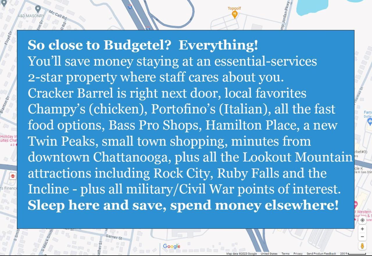 Budgetel Chattanooga East Ridge Eksteriør billede